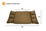 Large SUV Barker Bed Cordura Size Chart 58 x 35 x 3