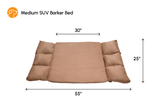 Medium SUV Barker Bed Khaki Size Chart 55 x 25 x 3