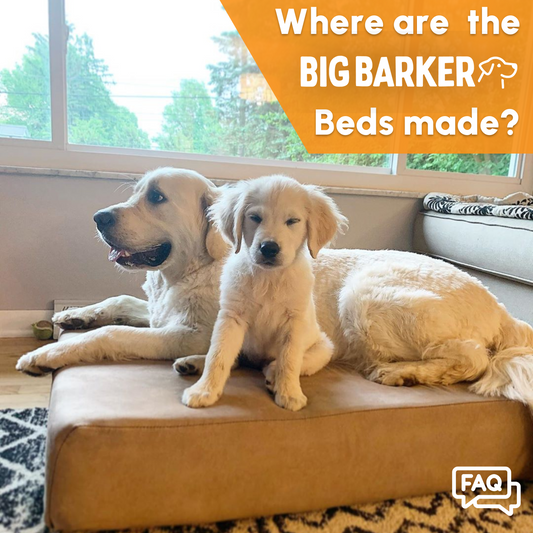 Where are the Big Barker Beds Made?