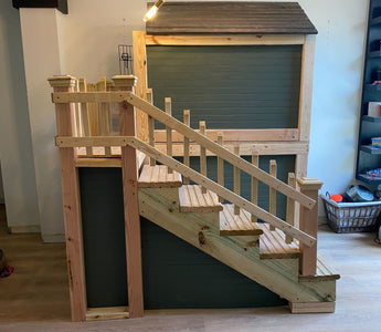 The Coolest Home-Made Big Barker Crate 'Houses'