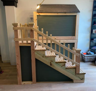 The Coolest Home-Made Big Barker Crate 'Houses'