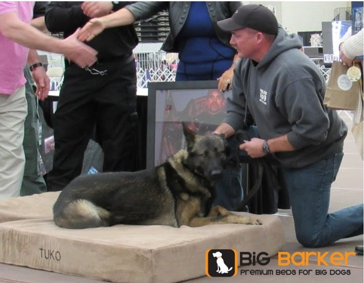 Medal Of Valor Awarded To Partner Of Fallen K-9 Officer Jethro