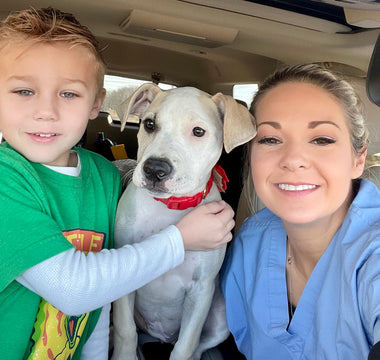 Louisiana Boy Writes Sweet Letters About Foster Dog to Pass on to Pup's Adopters