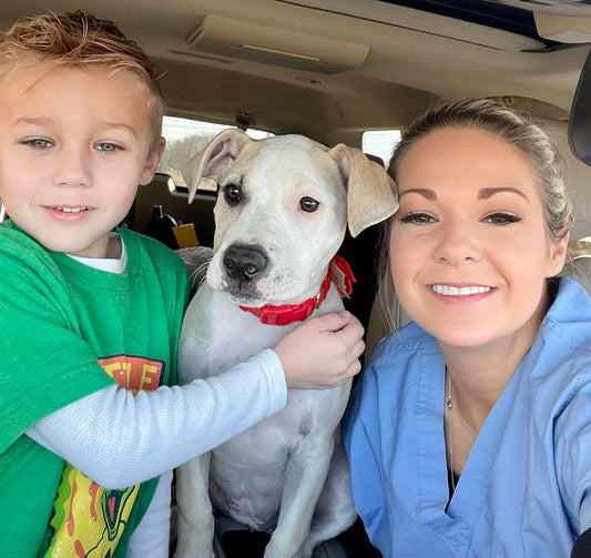 Louisiana Boy Writes Sweet Letters About Foster Dog to Pass on to Pup's Adopters