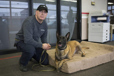 K9 Units in Harrisburg, PA Receive Donation of 23 Big Barker Dog Beds