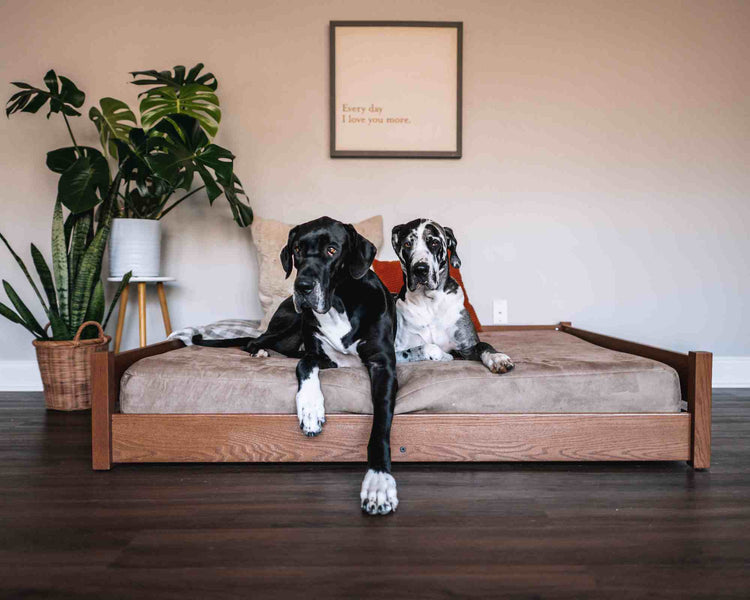 Solid Oak Bed Frame Big Barker