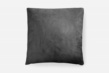 Cozy Up Throw Pillow - Charcoal Gray