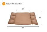 Medium SUV Barker Bed Khaki Size Chart 55 x 25 x 3