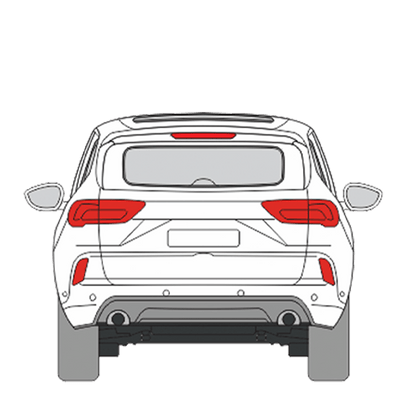 ford escape line art