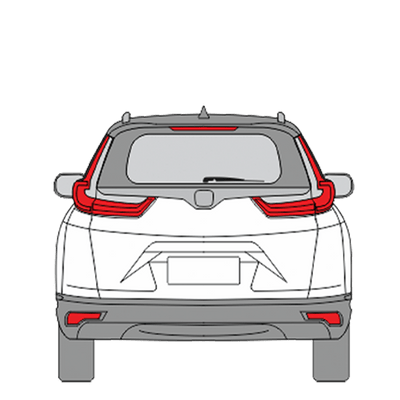 honda crv line art