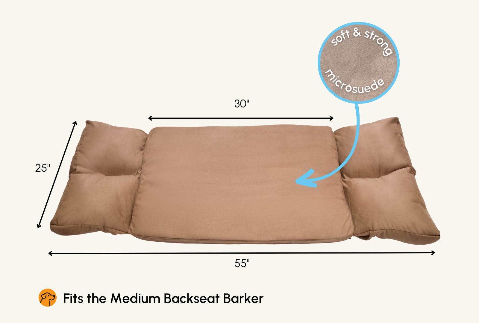 Extra Covers for Backseat Barker Big Barker